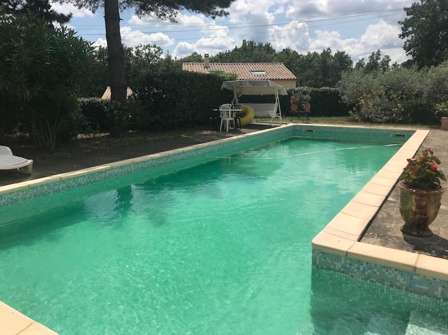 Gite Avec Piscine Au Coeur De La Vallee De La Ceze Saint-Laurent-de-Carnols ภายนอก รูปภาพ
