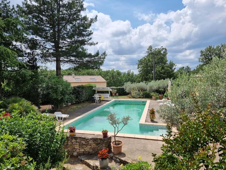 Gite Avec Piscine Au Coeur De La Vallee De La Ceze Saint-Laurent-de-Carnols ภายนอก รูปภาพ